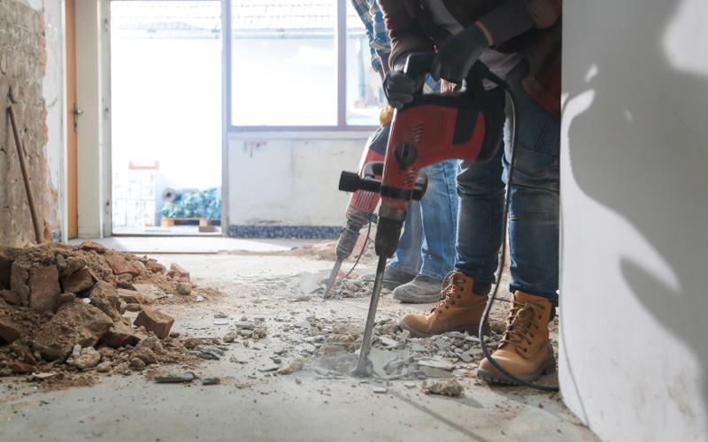 Rifacimento pavimenti