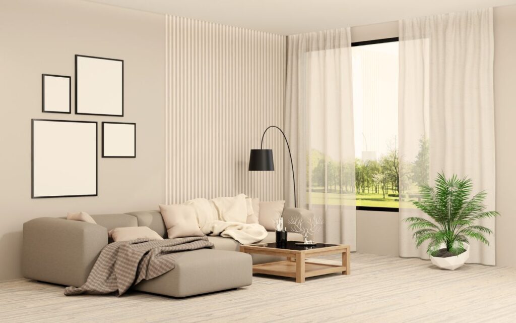 Il colore beige tortora nell'interior design: eleganza sobria e calda versatilità
