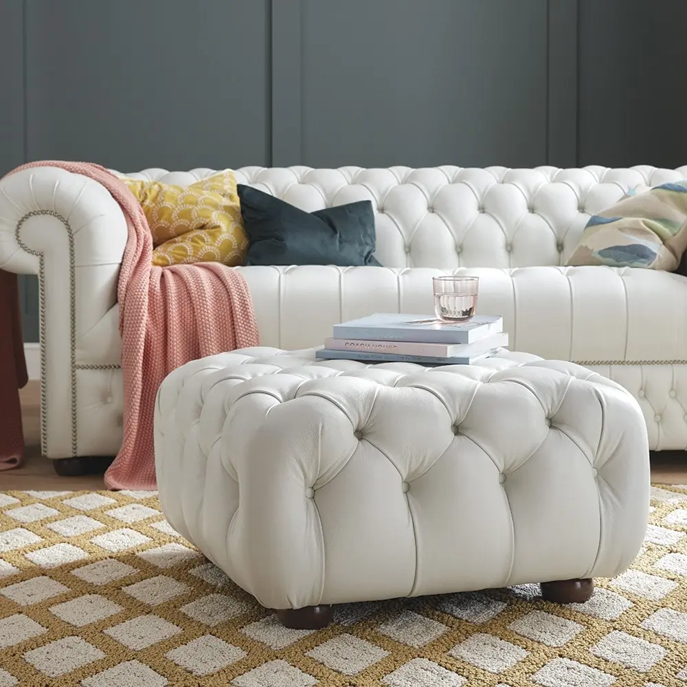 Divano Chesterfield - Linwood-footstool