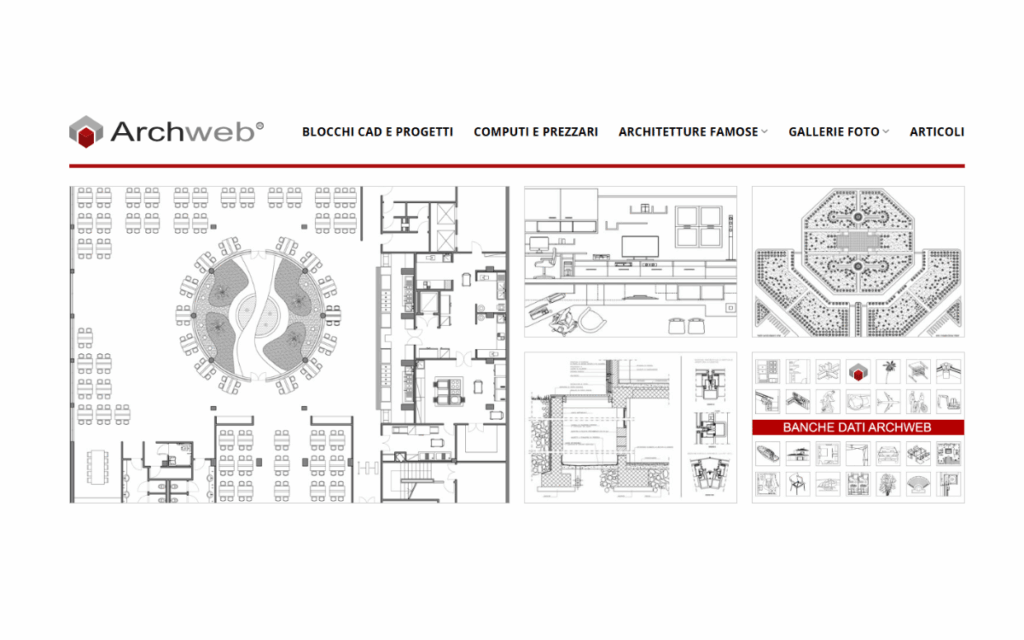 Archweb – Risorse CAD e contenuti per progettisti